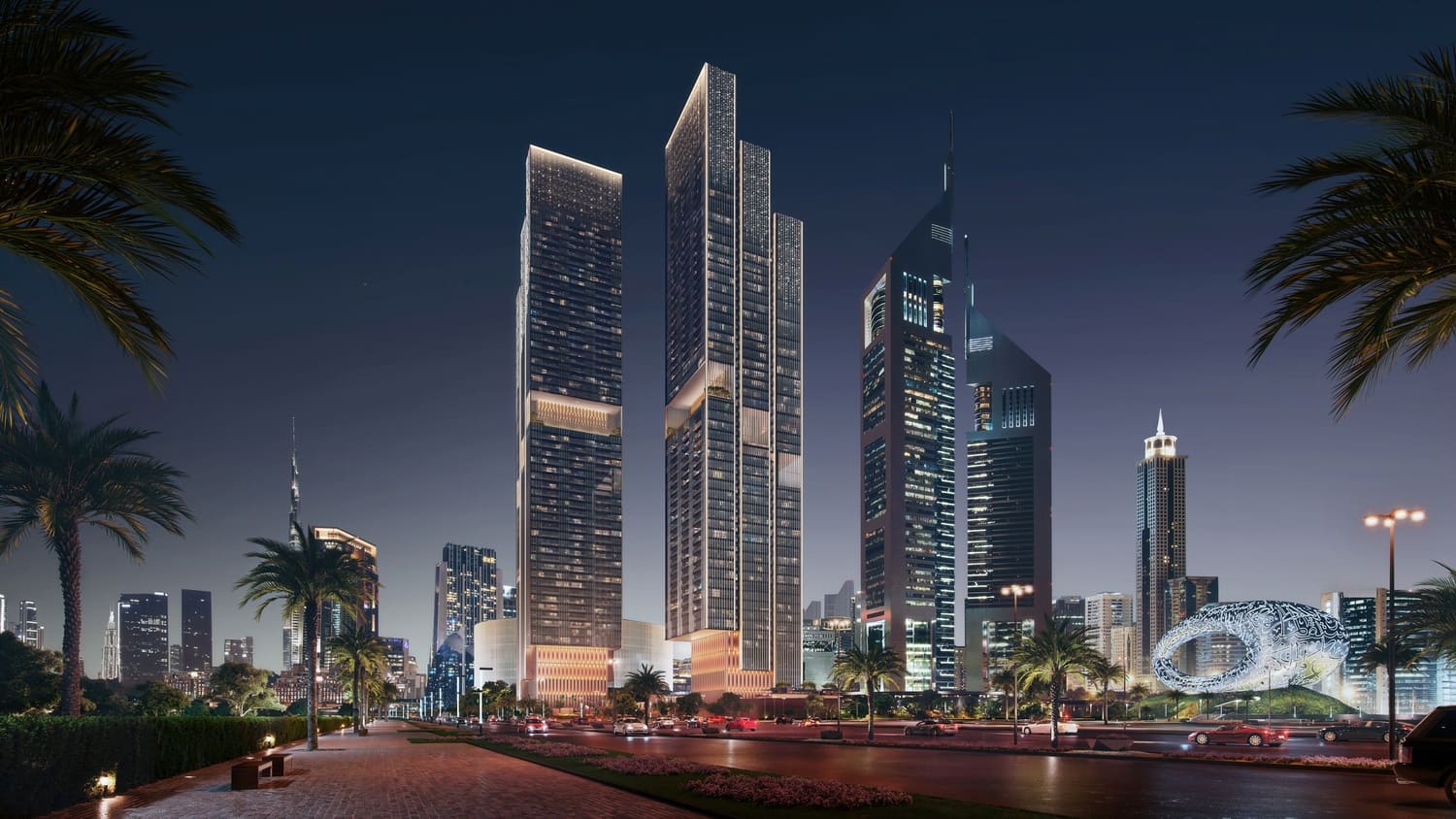 Jumeirah Residences Emirates Towers architecture 9
