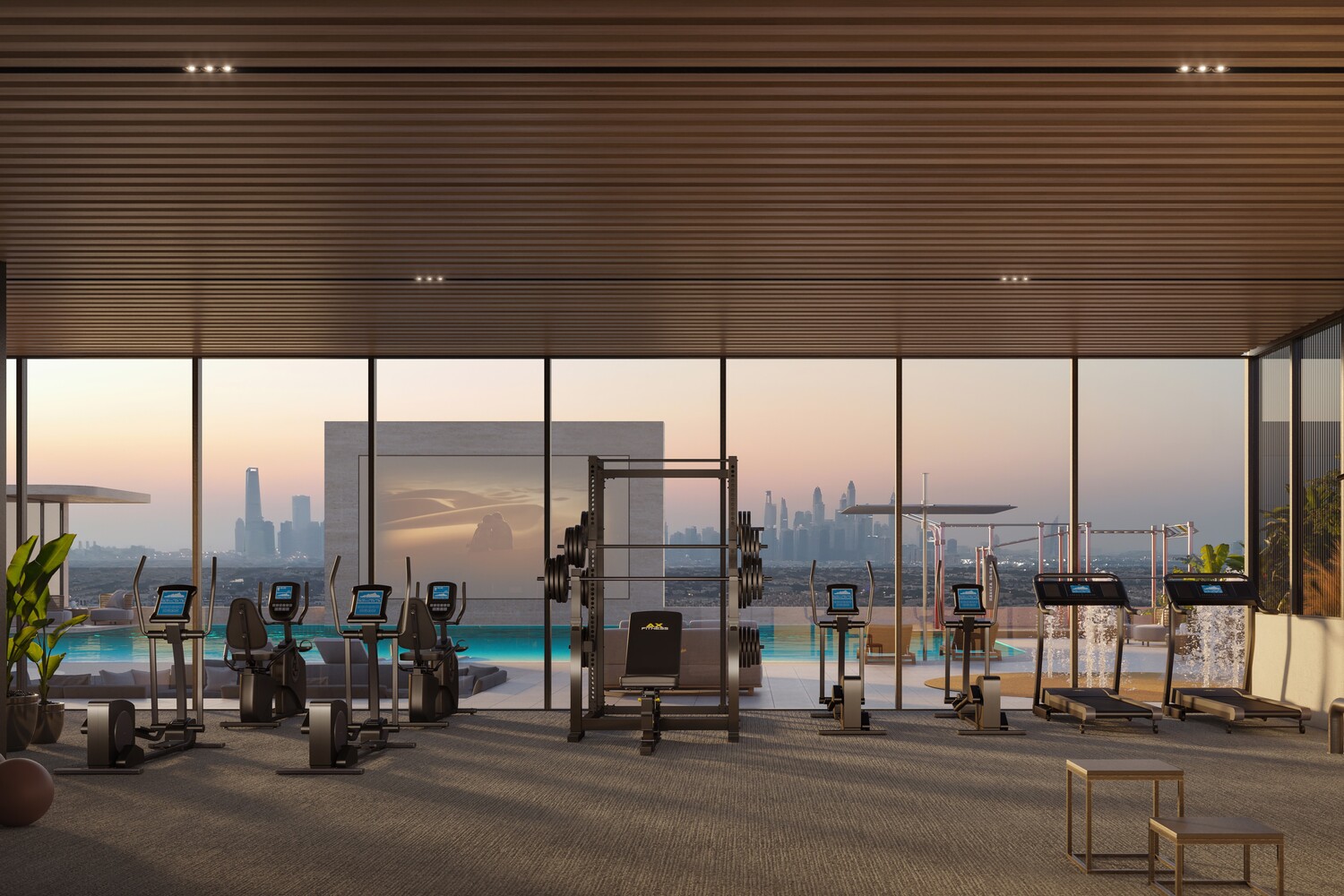 Fully Equipped Gym amenity image
