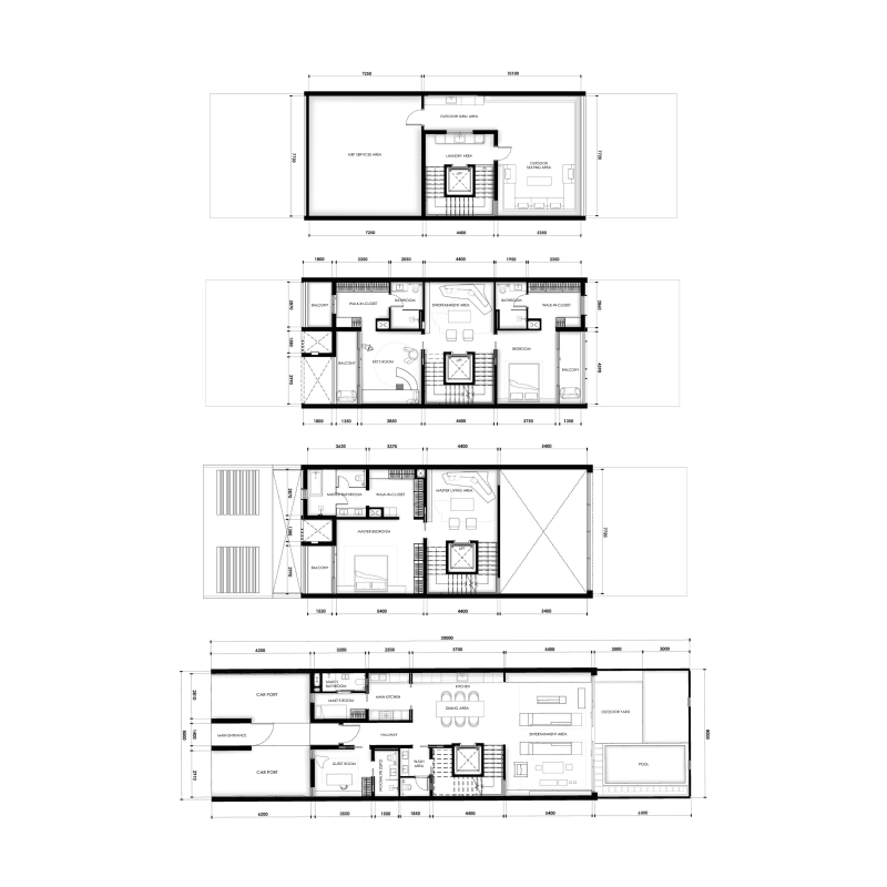 4 bedroom plan