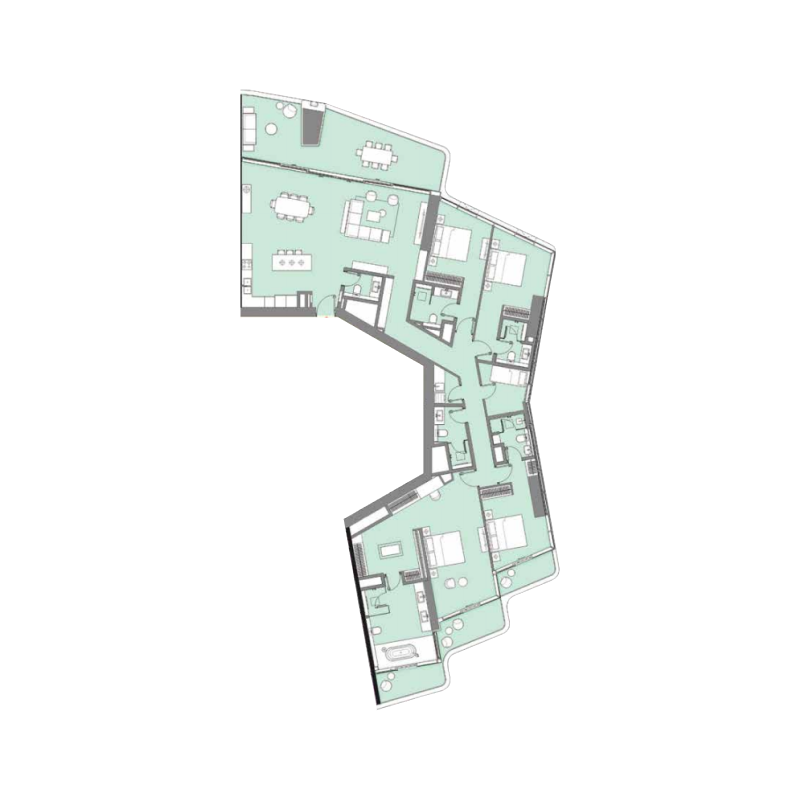 Apartments plan