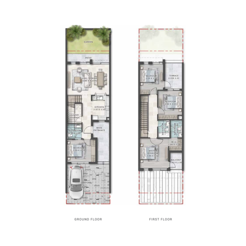 Townhouse plan