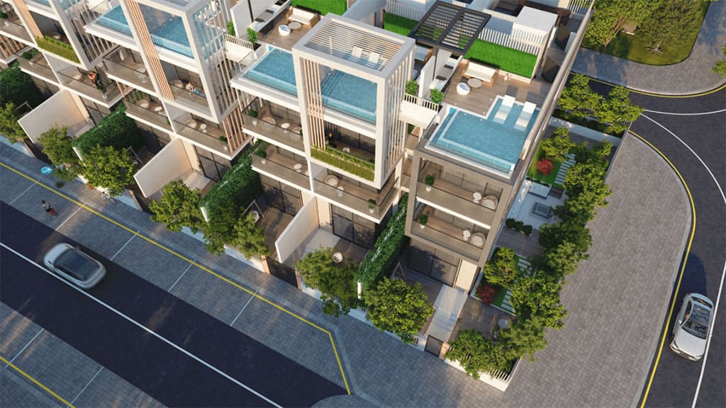 La Perla architecture 2