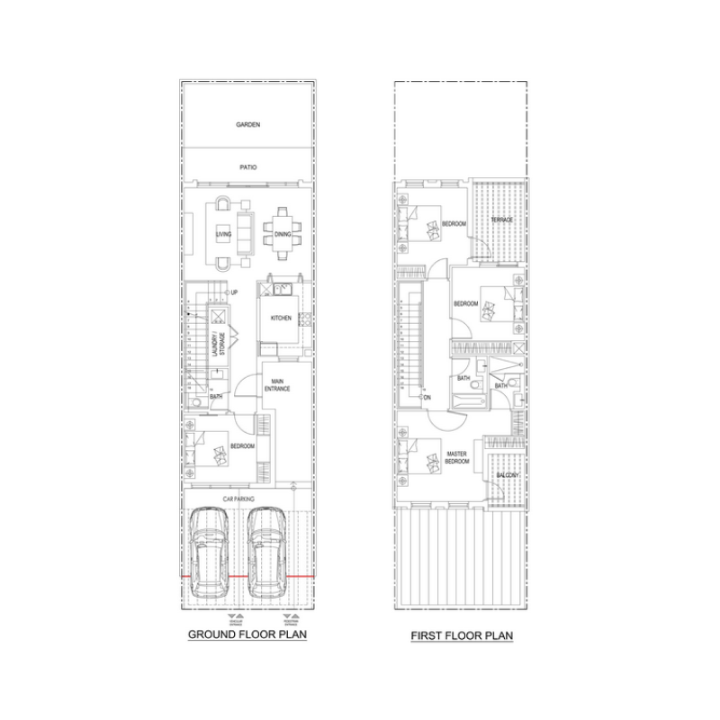 Townhouse plan