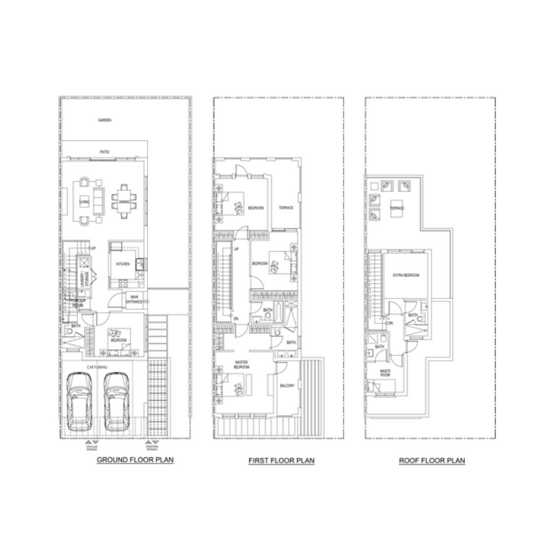Townhouse plan