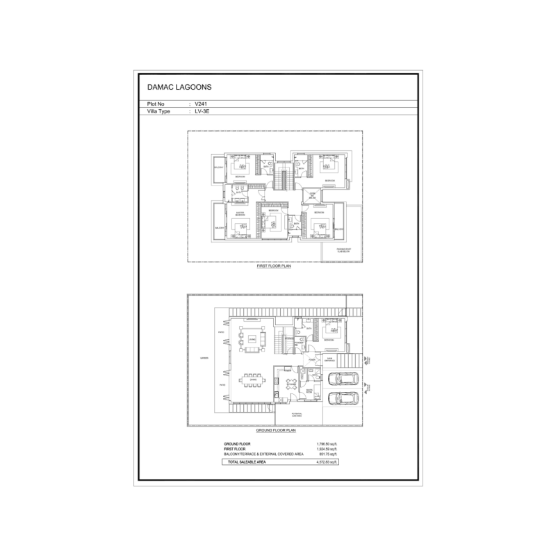 6 Bedroom plan