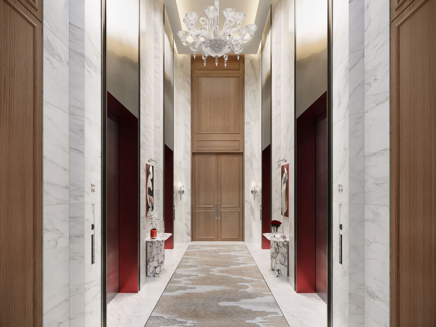 Baccarat Residences lobby 2