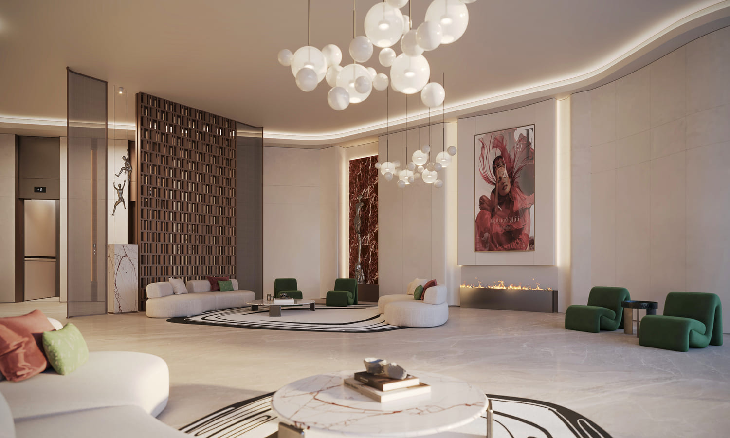 Elle Residences lobby 1