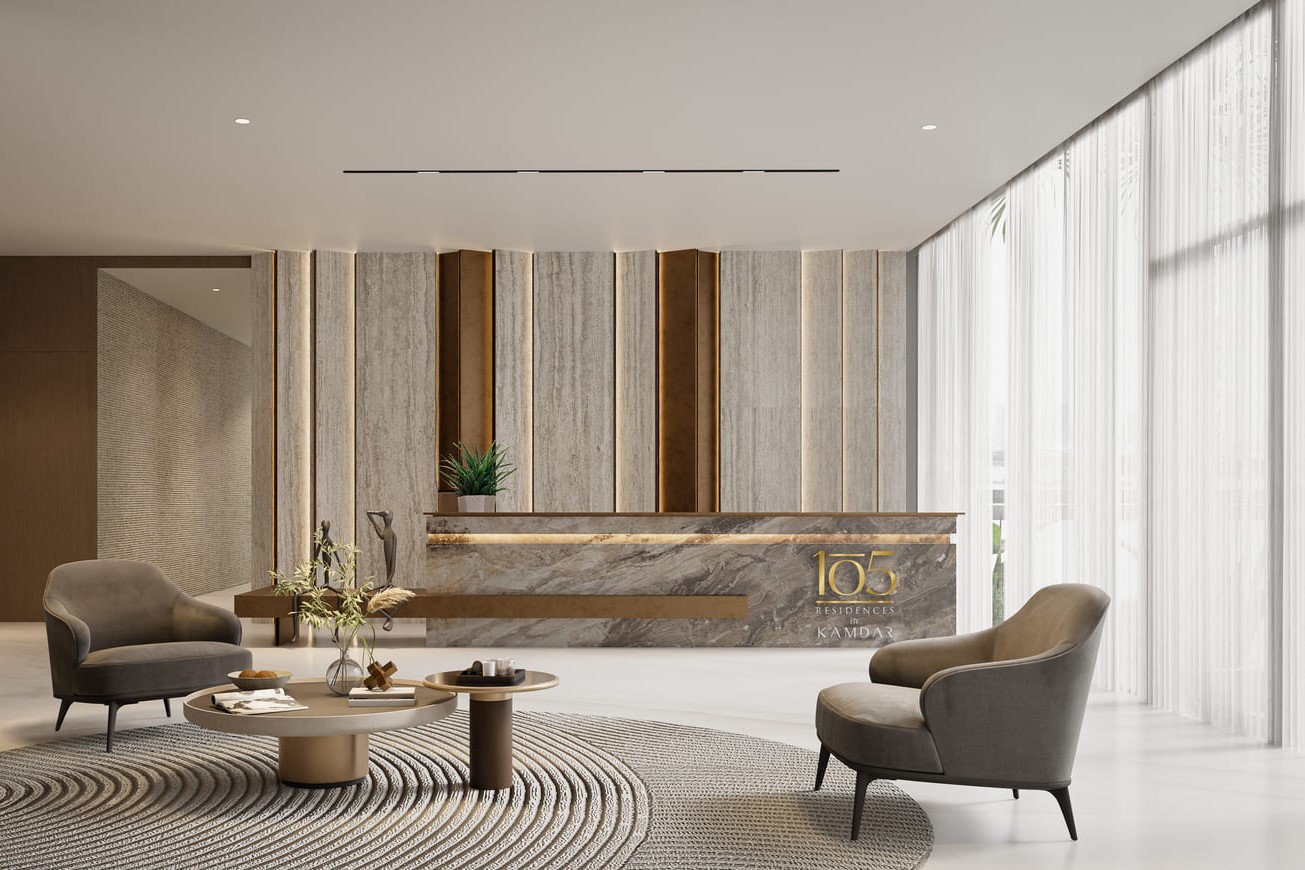 105 Residences by Kamdar lobby 1