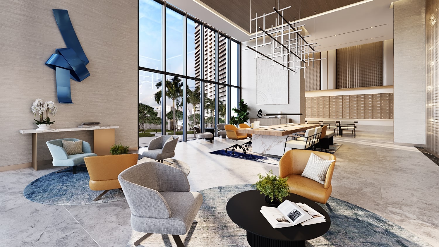 Peninsula Four - The Plaza lobby 3