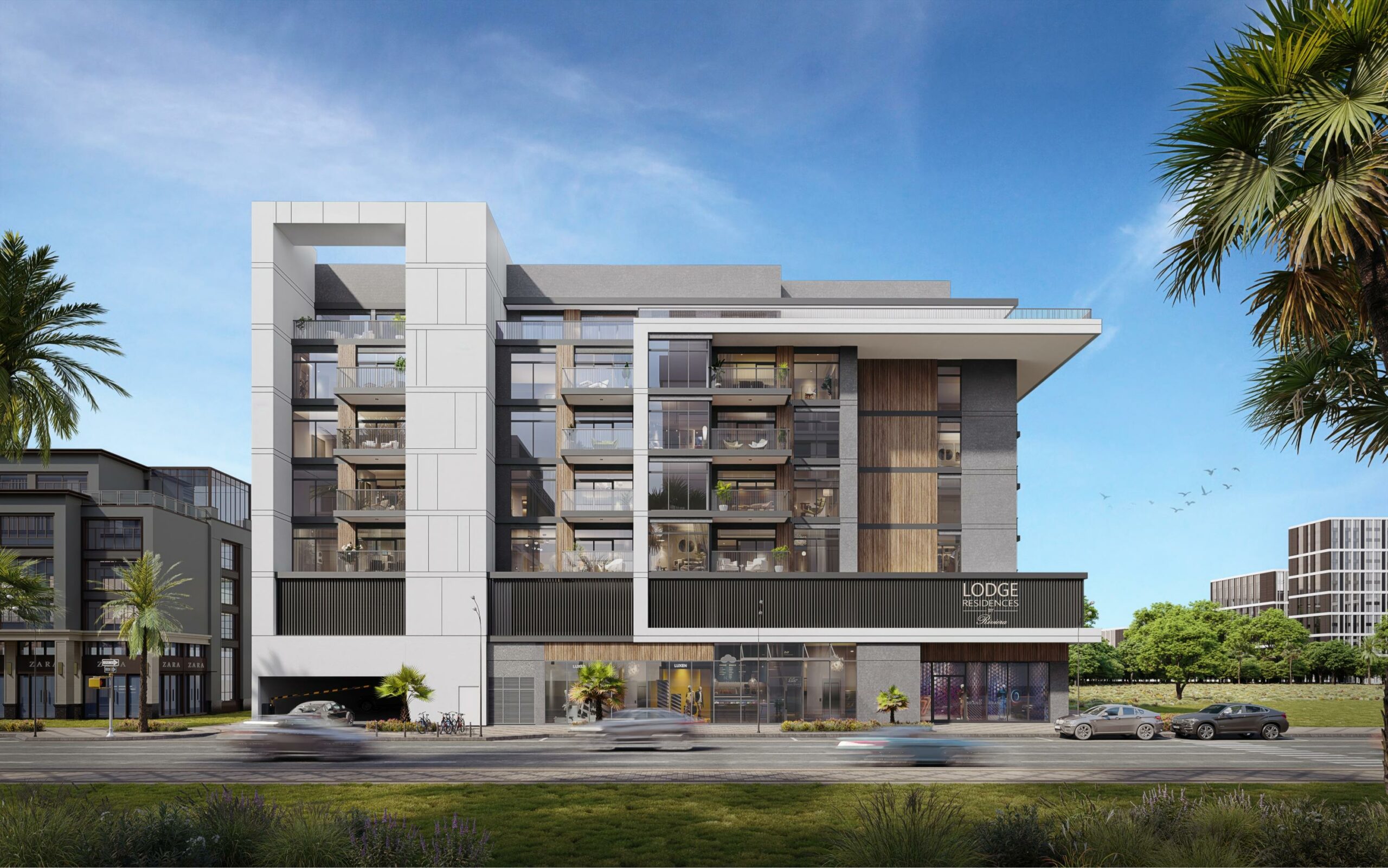 Riviera Lodge architecture 2