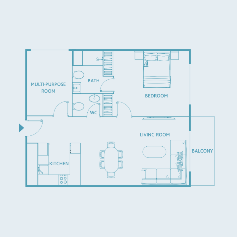 Apartments plan