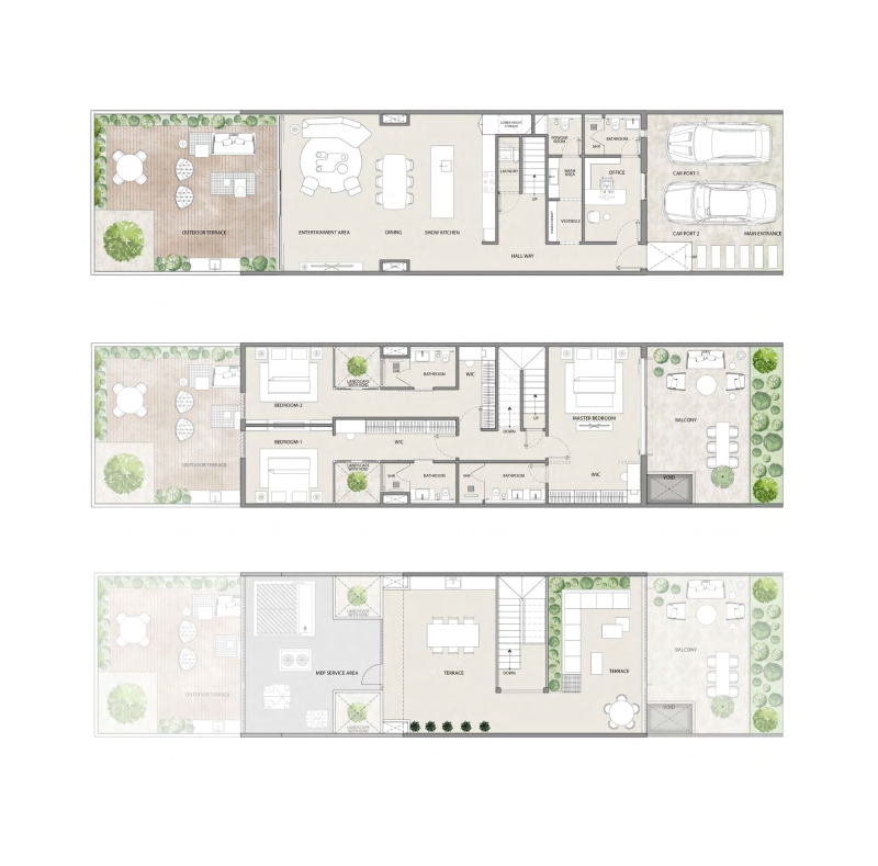 Townhouse plan