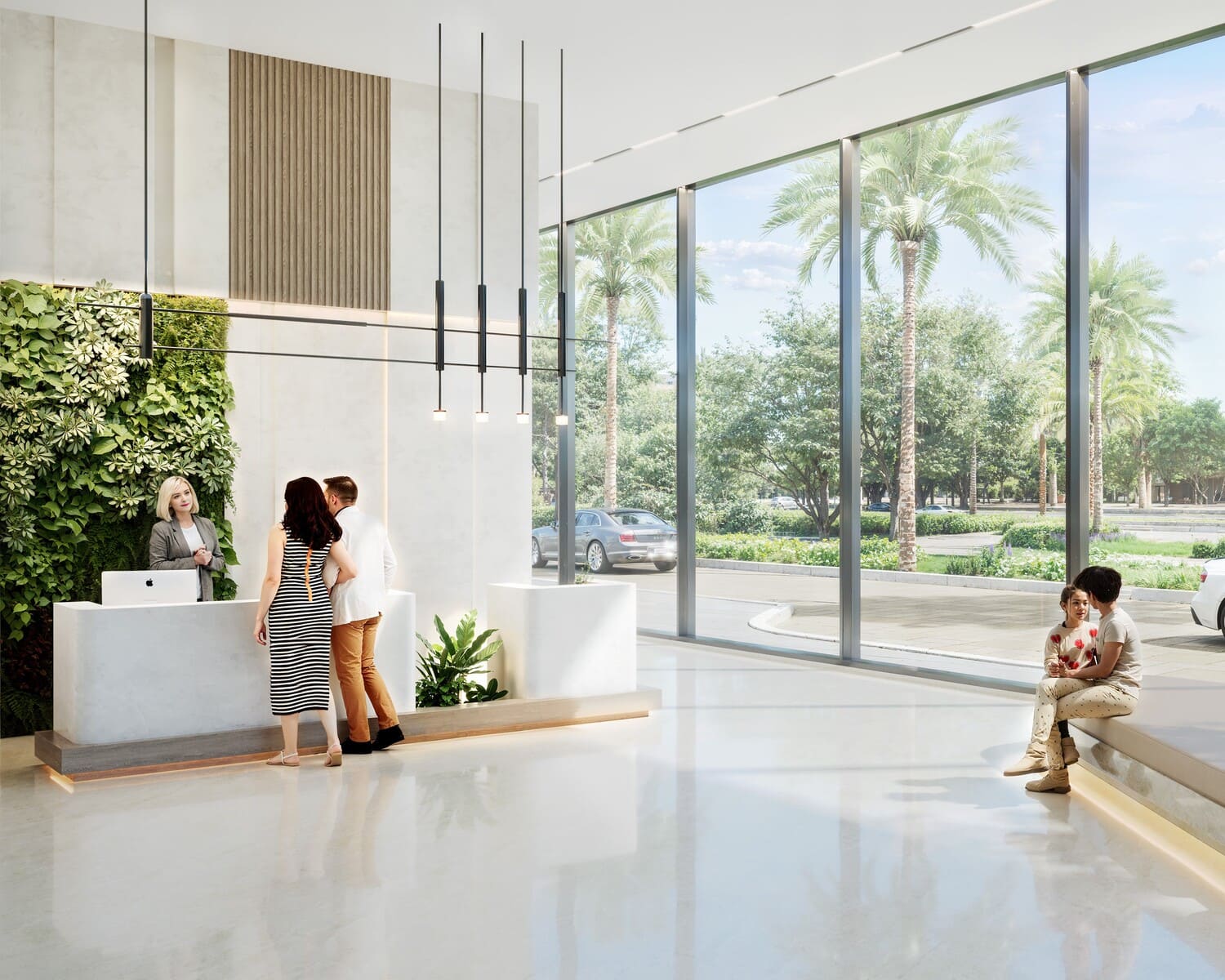 Al Hamra Greens lobby 1