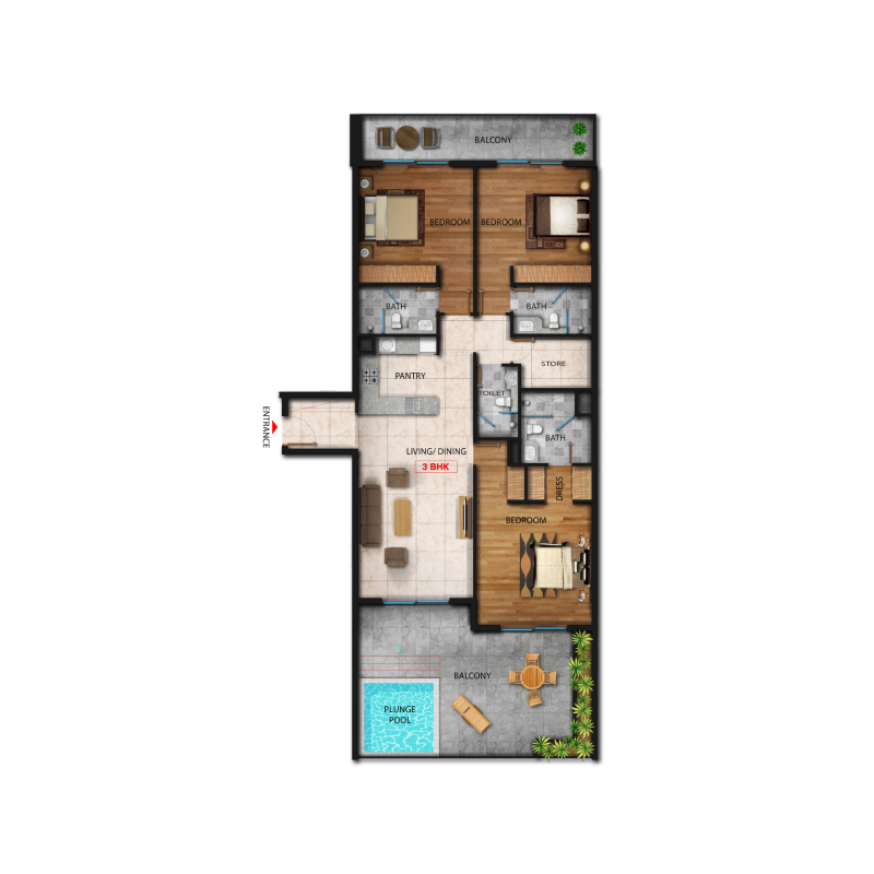 Apartments plan