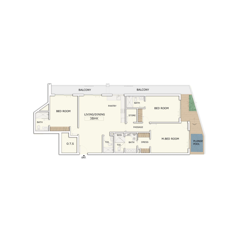 Apartments plan