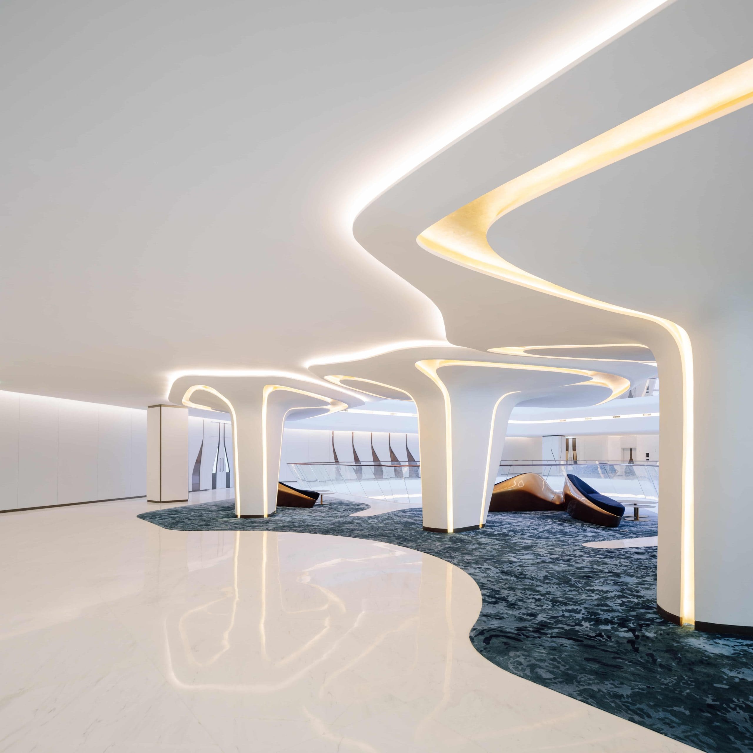 Opus By Zaha Hadid lobby 3