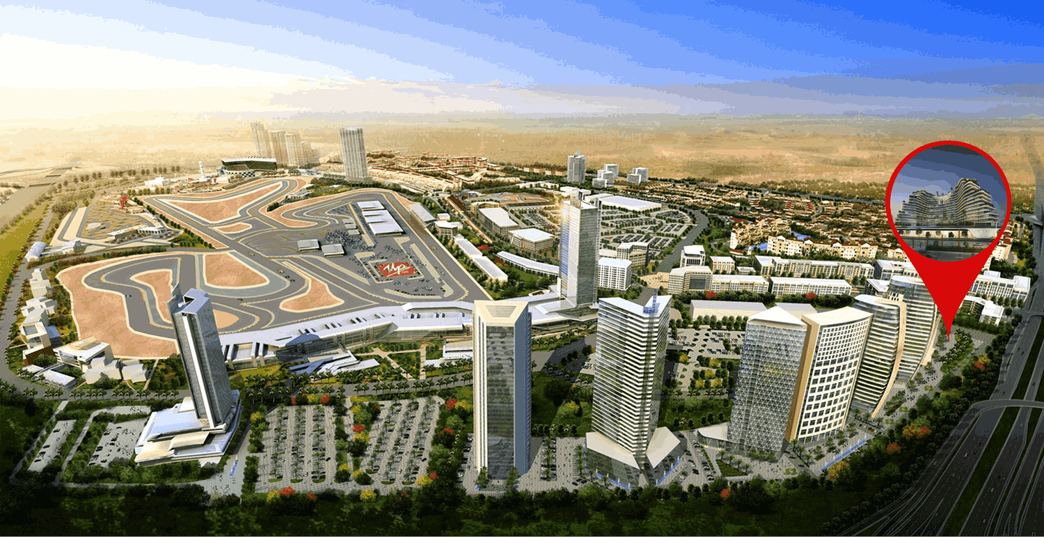 15 Cascade Featured by Versace Ceramics master plan 1