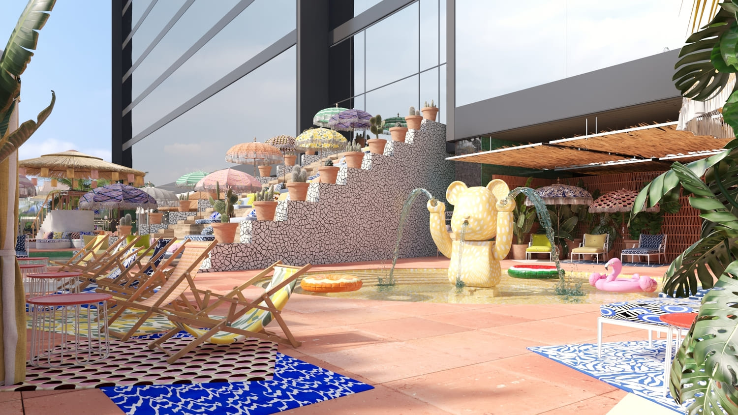 A pool deck to be envied amenity image