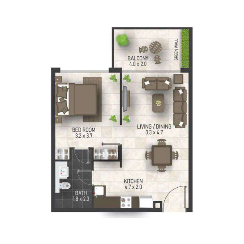 Apartments plan