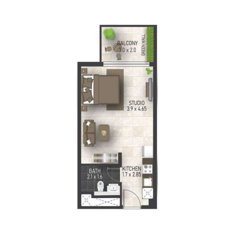 Apartments plan