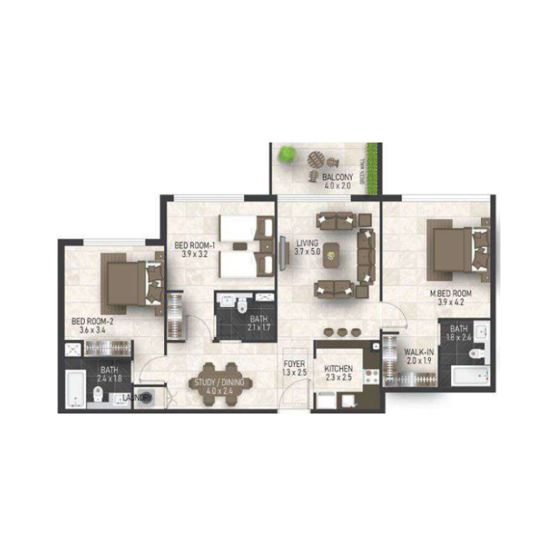 Apartments plan