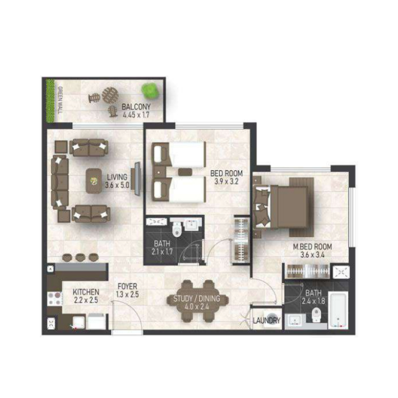 Apartments plan