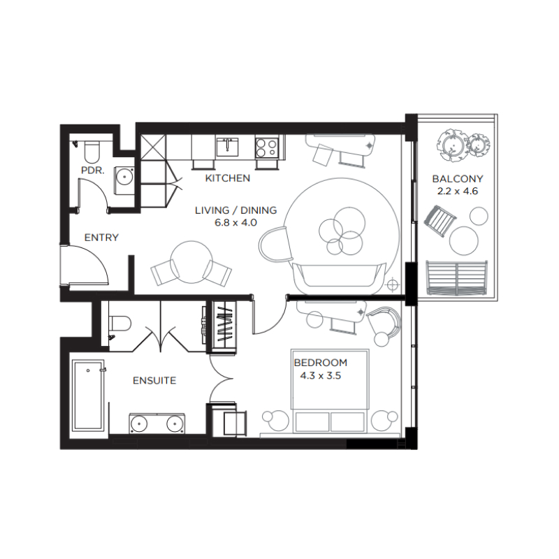 Apartments plan