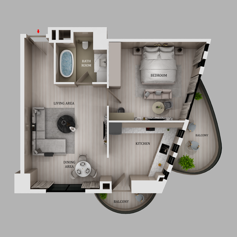 Apartments plan