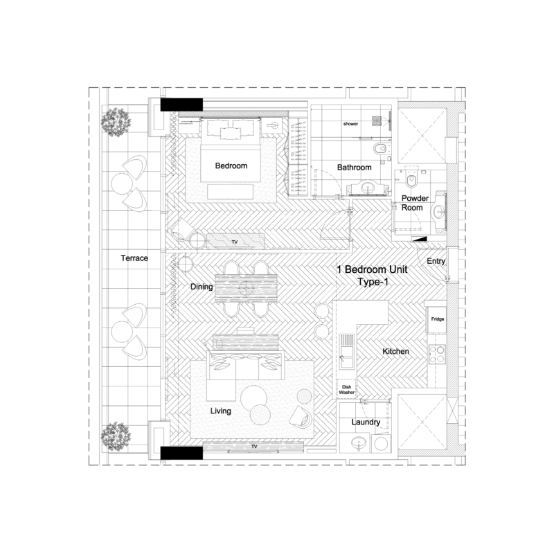 Apartments plan