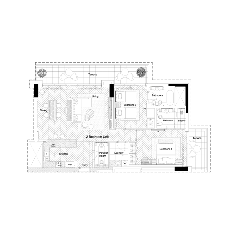 Apartments plan
