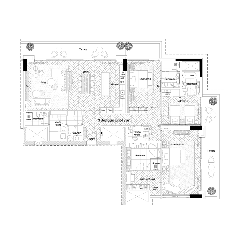 Apartments plan