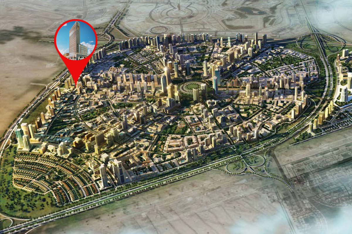 Marriott Residences JVC master plan 1