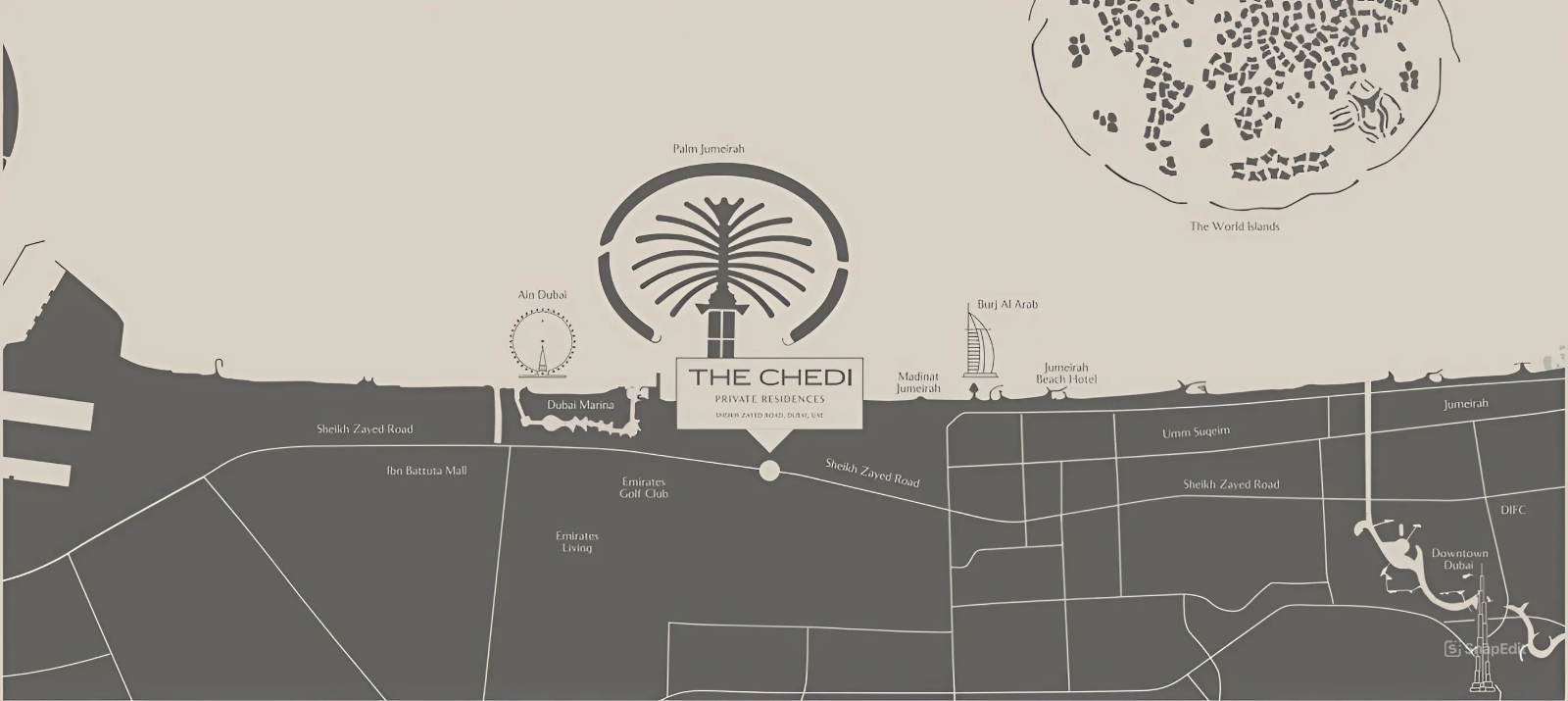 The Chedi Private Residences master plan 1