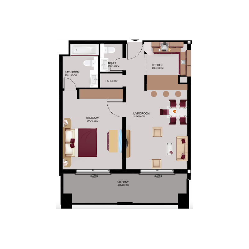 Apartments plan