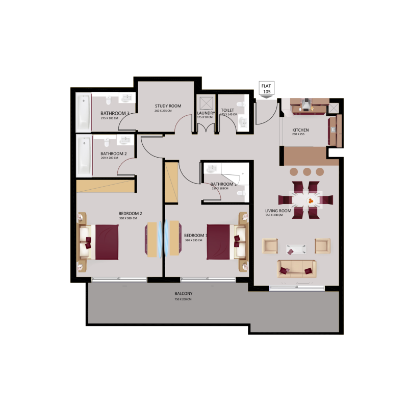 Apartments plan