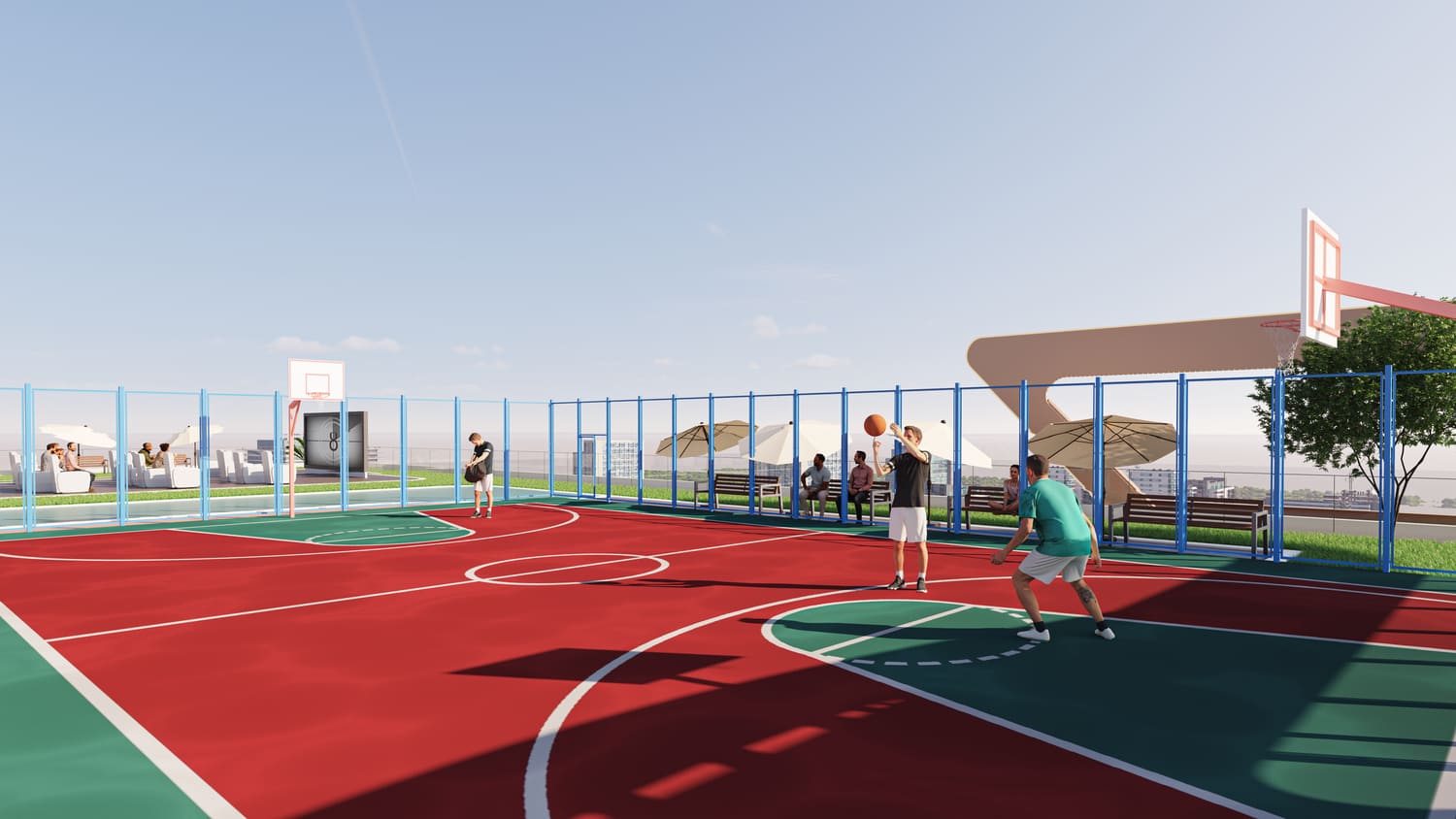 Basketball court amenity image