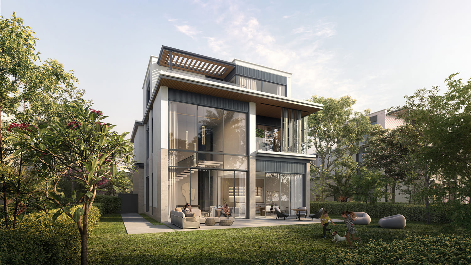 Nad Al Sheba Garden Phase 5, 6 architecture 8