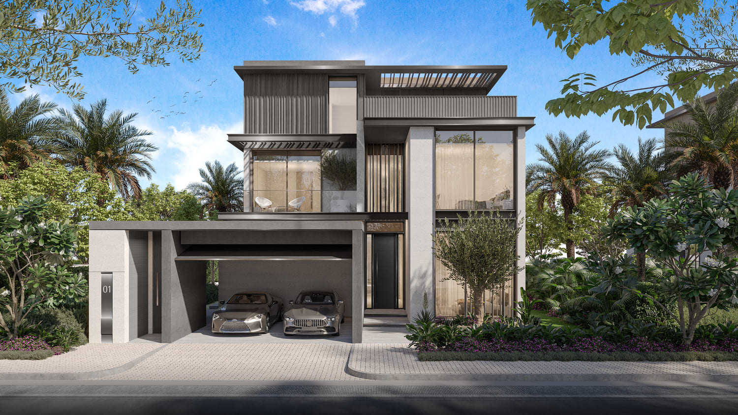 Nad Al Sheba Gardens Phase 8 architecture 4