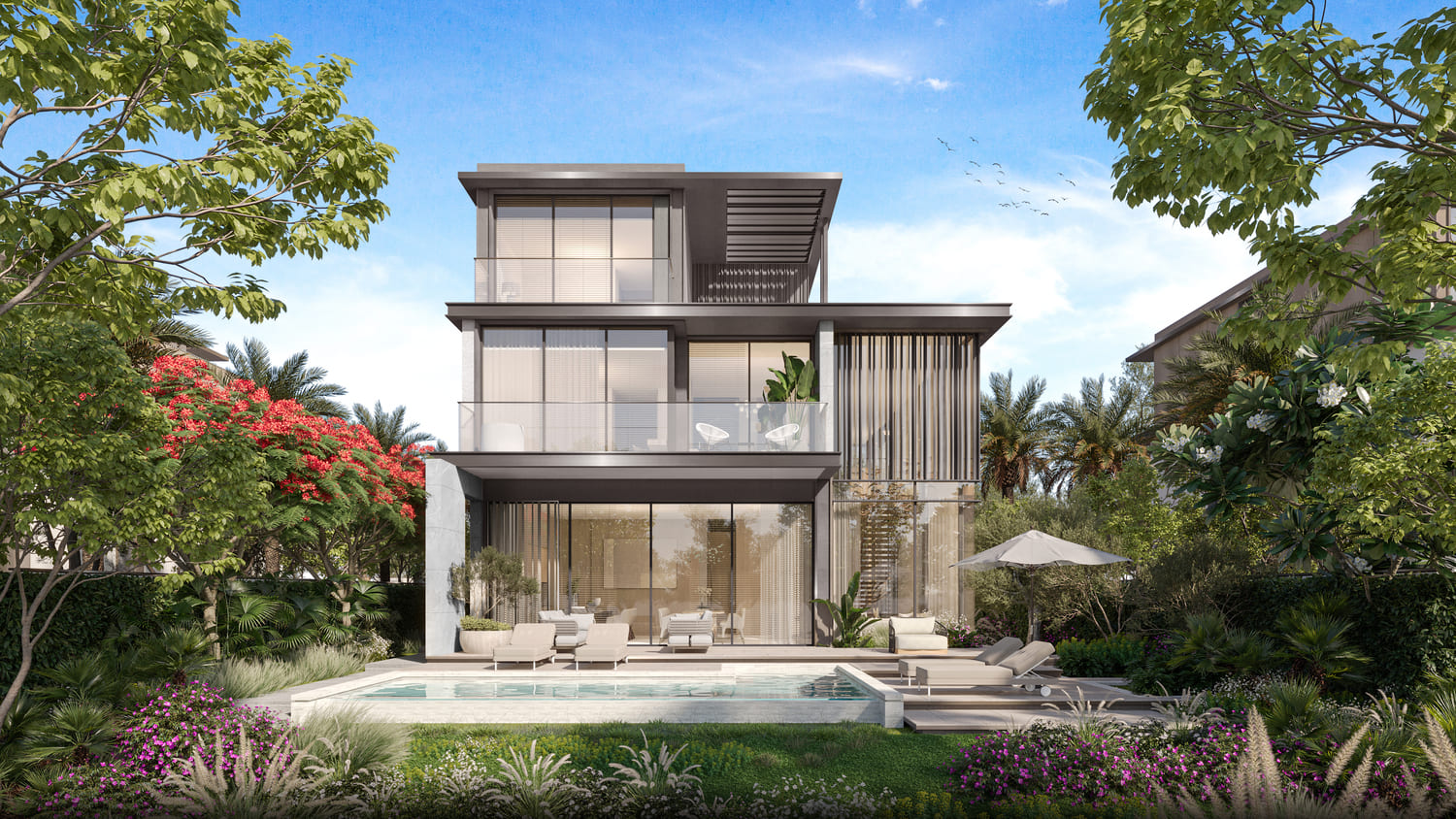 Nad Al Sheba Gardens Phase 8 architecture 5