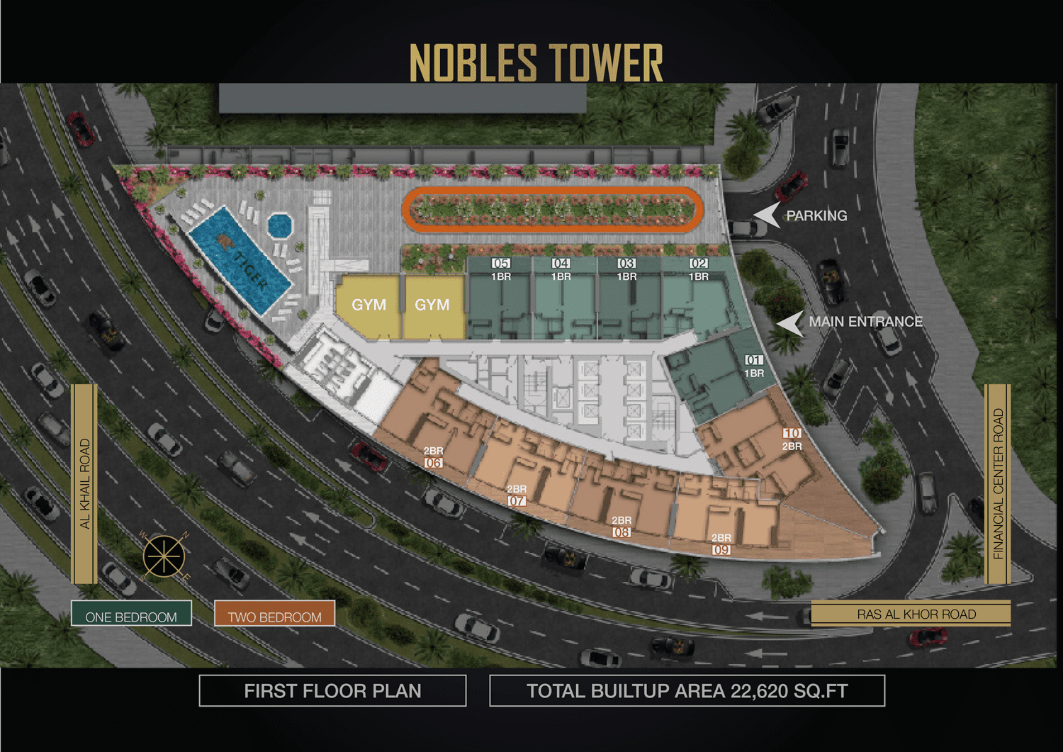 Nobles Tower master plan 1