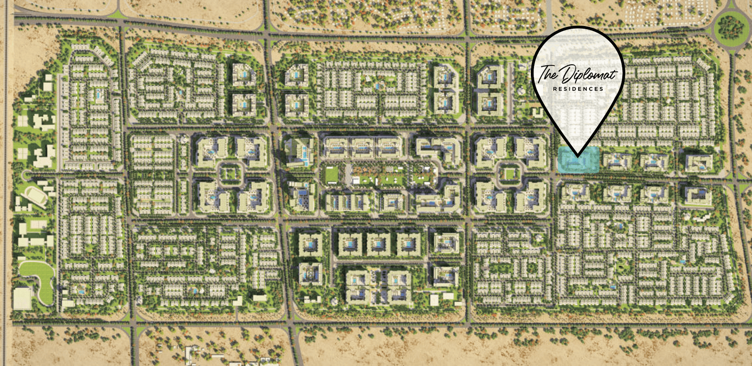 The Diplomat Residences master plan 1