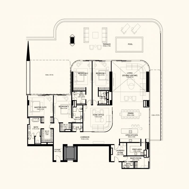 Apartments plan