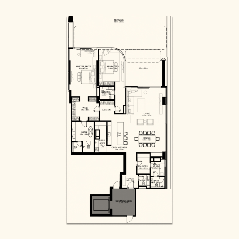 Apartments plan