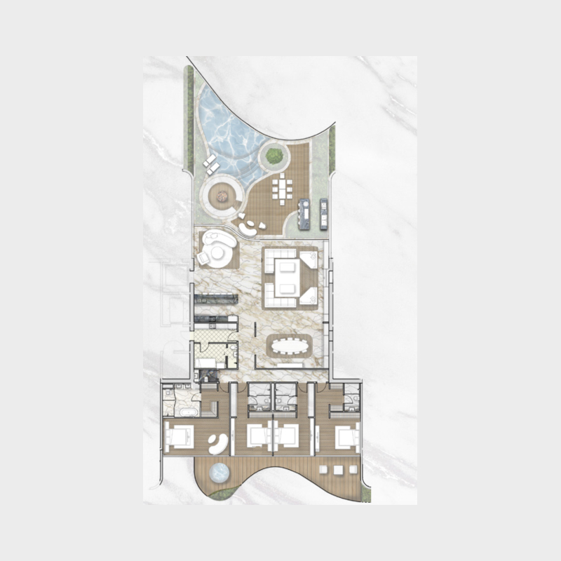 Penthouse plan