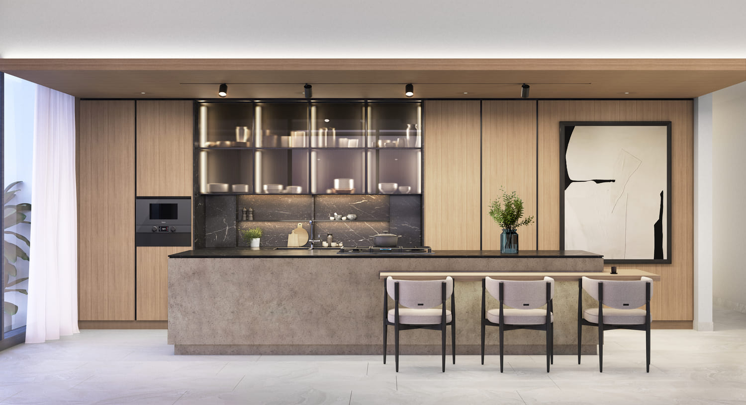 One River Point interior 2