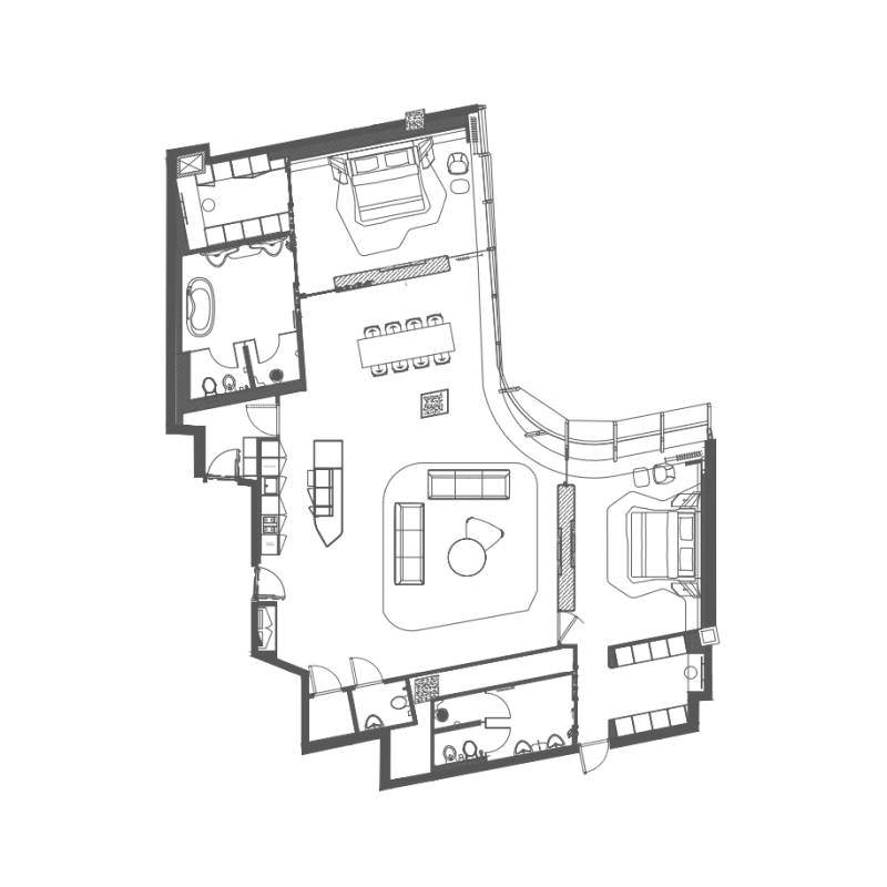 Apartments plan