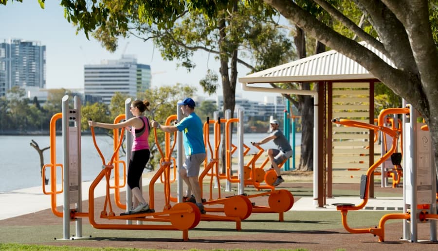 Outdoor gymnasium amenity image