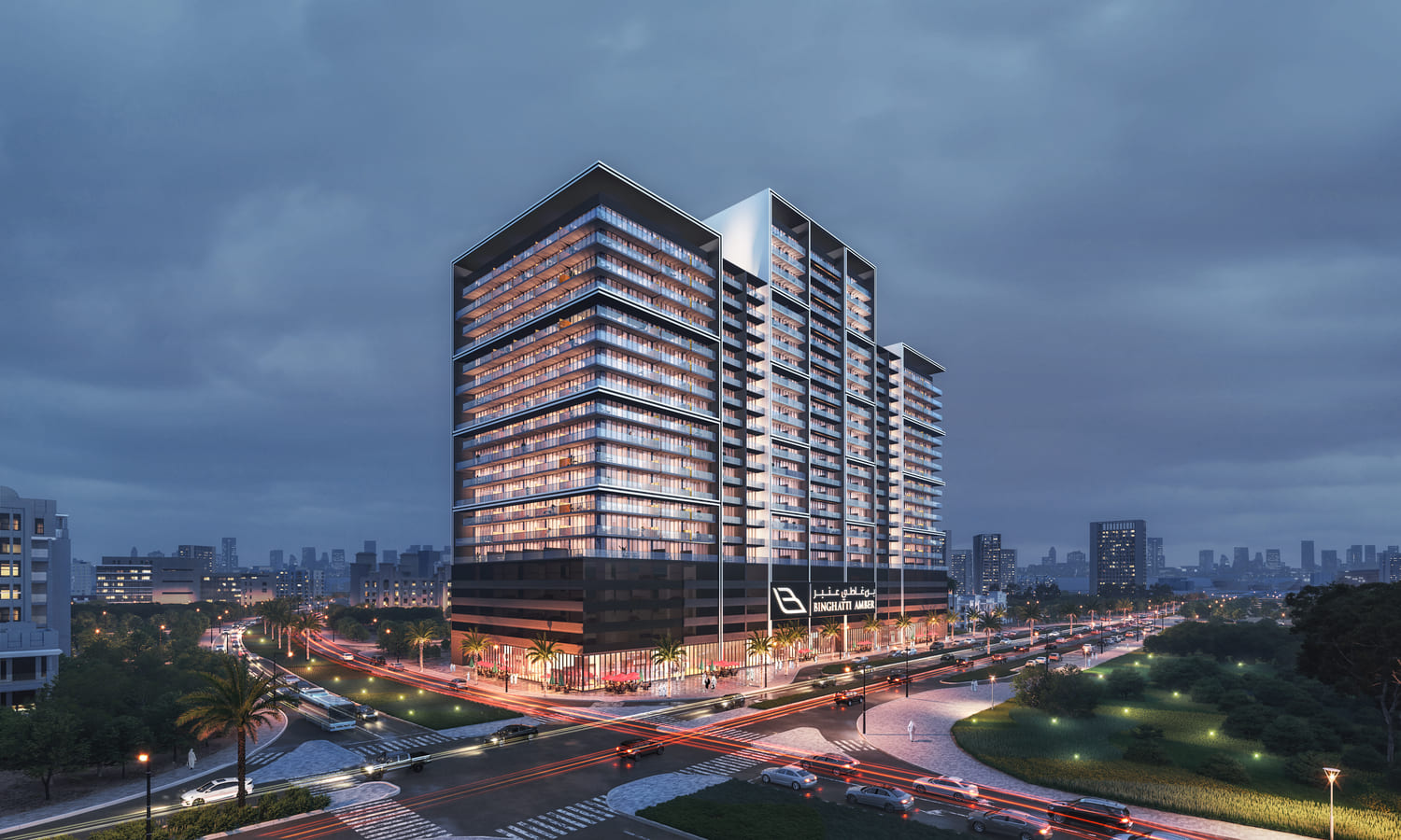 Binghatti Amber architecture 3