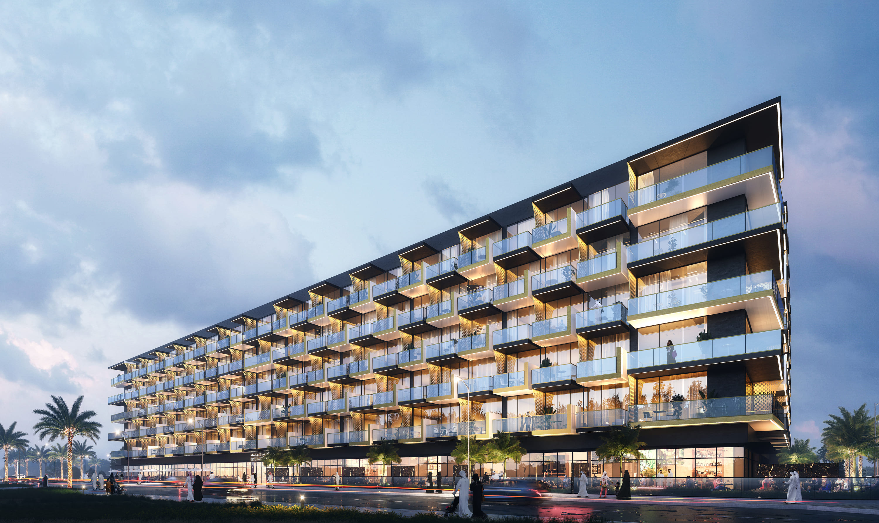 Binghatti Crescent architecture 2