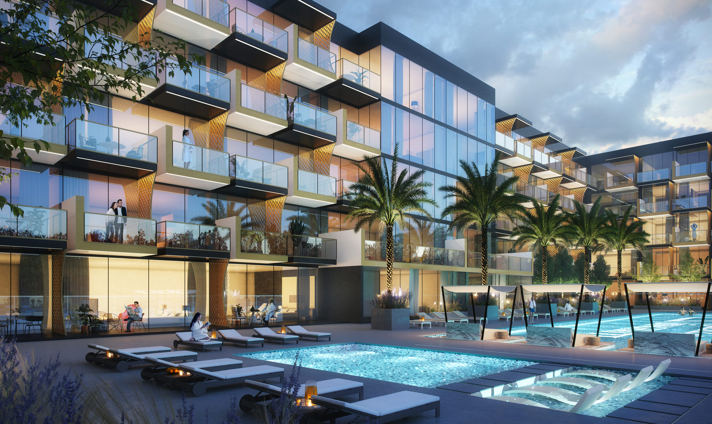 Binghatti Crescent architecture 3